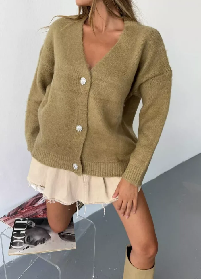 kadın-triko-hirka-ella-stylee8 Oversize kadın triko hırka siyah – Kışlık koleksiyon